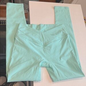 Flex Living Aqua v waisted Leggings